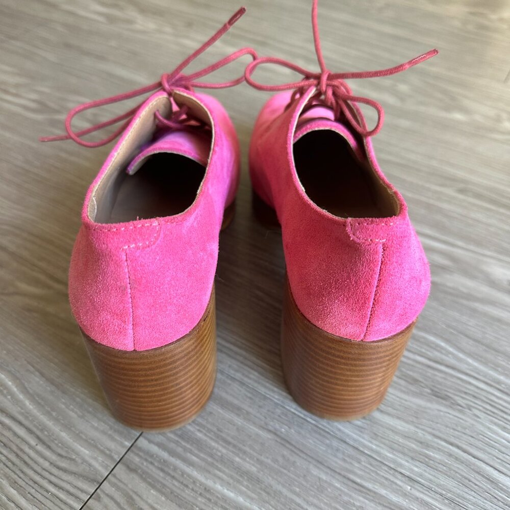 Intentionally Blank | Pink Albany Platform Loafers Size 38 / 7 - Picture 2 of 4